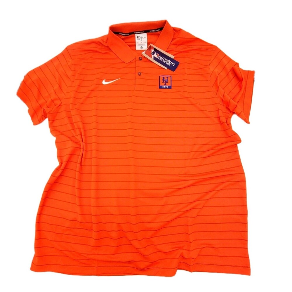 New York Mets Nike Performance Polo Men's XL MLB Authentic Collection NWT